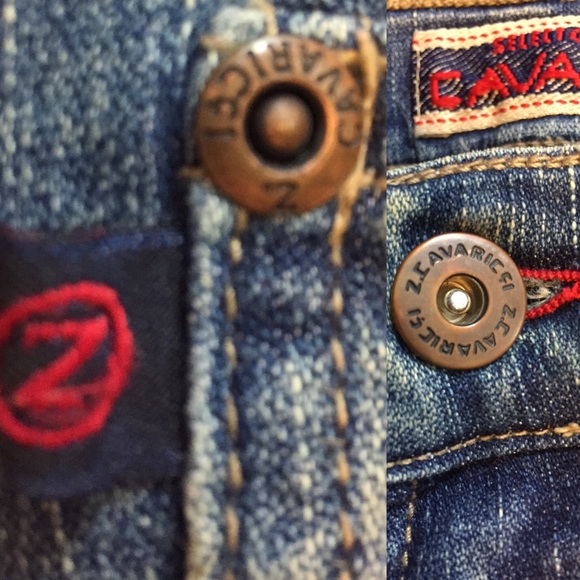 Z. CAVARICCI Bumpster Girl Straight Leg Size 11 - Picture 8 of 8